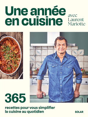 cover image of Une année en cuisine avec Laurent Mariotte